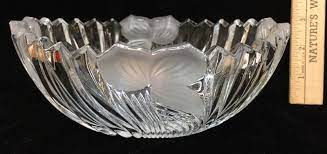 Shop with afterpay on eligible items. Mikasa Crystal Glass Bowl Frosted Flower And 50 Similar Items