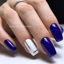 Sky blue nail designs kleo bergdorfbib co nailsstock.sky blue nail designs kleo bergdorfbib co medium. Top Blue And White Nail Art Design Isishweshwe