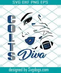 The official colts pro shop on nfl shop has all the authentic indy jerseys, hats, tees. Colts Diva Football Svg Indianapolis Colts Svgdogs