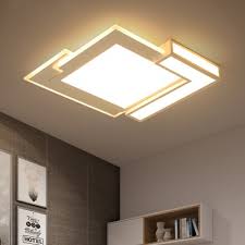 Ultrathin Block Led Flush Mount Modernism Metal Surface Mount Ceiling Light In White For Office Takeluckhome Com