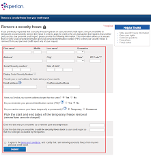 If you want to remove a fraud alert from your credit reports before they expire naturally, you must contact all three credit bureaus separately. How To Temporarily Lift Credit Freezes For Credit Limit Increase Mini App O Rama