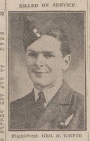 Sybilla kindly tended to Sergeant George Hugh Whyte in Selby cemetery, a  wireless operator with 51 Squadron from Bainsford, Falkirk, a 22yr old who  was returning to RAF Snaith with his crew