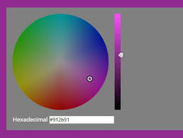 Color Wheel Style Hsv Hex Color Picker Plugin With Jquery