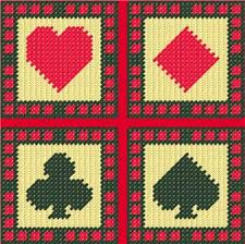 In this session we will give you cross stitch patterns and charts as free. Lets Play Coaster Set Plastic Canvas Pattern