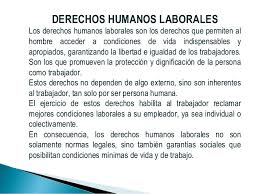En el perú, muchos desconocemos o no sabemos al detalle cuáles son nuestros beneficios laborales. Los Derechos Del Trabajador Como Derechos Humanos Y Su Proteccion Con