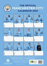 It wasn't long ago that sunday's manchester derby was being billed as a decisive match in terms of the destination of the premier league title. Manchester City Wall Calendars 2021 Large Selection