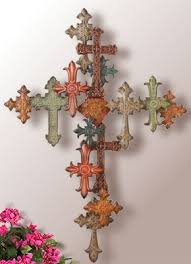 Http Www Bellasoleil Com Servlet The 1405 Iron Cross Wall Decor Detail Cross Wall Decor Cross Crafts Wall Crosses