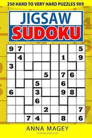 Be prepared to spend time on these crazily tough puzzles. 250 Hard To Very Hard Jigsaw Sudoku Puzzles 9x9 Anna Magey 9781984901330