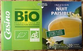 Infusion Nuit Paisible Casino Bio Points Ww