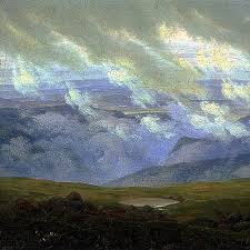 Drifting Clouds Detail 1820 Caspar David Friedrich Caspar David Friedrich Caspar David Friedrich Paintings Sky Landscape Painting