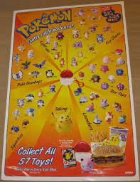 All toys were paired with trading cards, which were made exclusively for this promotion. 1999 Burger King Promotional Pokemon Toys Bulbapedia The Community Driven Pokemon Encyclopedia