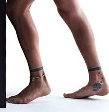 The shape effectively symbolizes the act of wearing the memory of the deceased on your sleeve. Pin By Callie Turner On Tattoo Page Pinterest Ankle Band Tattoo Ankle Tattoo Men Leg Band Tattoo