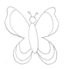 Butterfly Drawing How To Draw A Butterfly Easy Drawings Easy It's a good idea to visualize how you can achieve a similar outcome on paper before you start copying these easy drawings of butterflies. butterfly drawing how to draw a