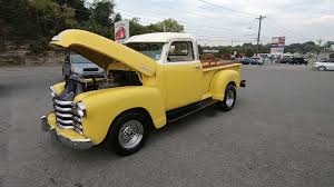 Image result for Diamond Yellow 1950 Truck
