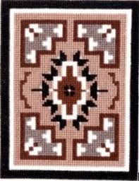 How many lines of threads does old town needlework have? Counted Cross Stitch