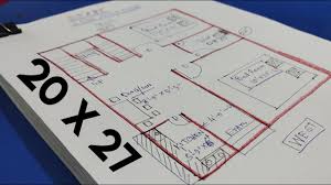 50 gaj plot naksha 15 by 30 image above is part of the post in 50 gaj plot naksha 15 by 30 gallery. 20 X 27 Ghar Ka Naksha Ii 20 27 Home Design Plan Youtube