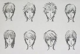 Les Differentes Facon De Faire Des Coiffures Manga Coiffures Manga Coiffures Anime Cheveux Boucles Homme