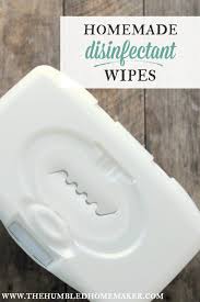 homemade disinfectant wipes the