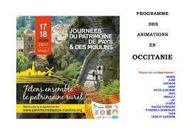 Apprendre pour la vie ! Journees Du Patrimoine De Pays Et Des Moulins En Occitanie
