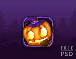 Download Free Psd Halloween App Icon Free Mockups Best Free Psd Mockups Apemockups