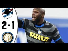 Inter have lost their last two serie a. Sampdoria Vs Inter Milan 2 1 Youtube