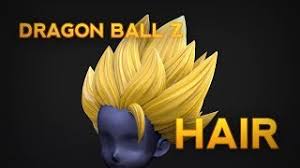 25 his hair keeps changing shape Dragon Ball Z Hair Creation Youtube