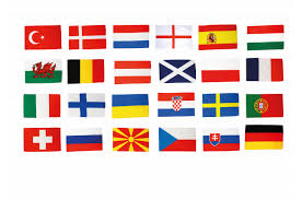 Flaggen werden auch für nachrichten , werbung oder zu dekorativen zwecken verwendet. Em Flaggen Set Fussball 2021 60 X 90 Cm