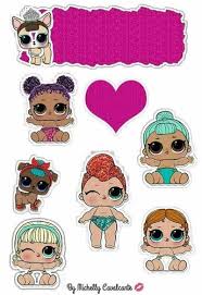 Seguro que selín tiene una idea. Kit Festa Lol Surprise Para Imprimir Lol Dolls Doll Party Birthday Surprise Party