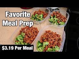 Easy Ground Turkey Meal Prep 3 19 Per Meal Youtube Ground Turkey Recipes Healthy Ground Turkey Recipes Ground Turkey Meal Prep