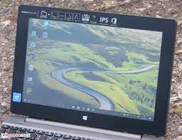 With a maximum brightness of 313 lux, and a contrast ratio of 650:1, the acer isn't the best display we've ever tested, but it does sit right in line with the average numbers for those qualities. Test Acer Switch One 10 Sw1 011 14uq Laptop Notebookcheck Com Tests