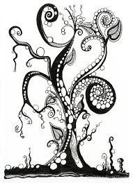The Magic Tree An Ink Drawing By Danielle J Scott Smith Magical Tree Original Ink Drawing Ink Drawing