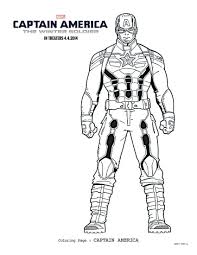 Because this character represents a cool, strong, smart, helpful and kind hearted man. Captain America Winter Soldier Free Printable Coloring Sheets