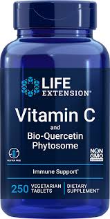 Vitamin/mineral supplement use among general practice patients in the united. Vitamin C And Bio Quercetin Phytosome 1000 Mg 250 Vegetarian Tablets Life Extension