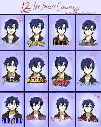 12 Art Styles Challenge Ft Takashi Matsuki By Jirachiatsundown Art Style Challenge Gorillaz Art Style Types Of Art Styles