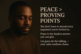 Finding peace through letting go