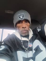 Supporting Las Vegas Raiders team