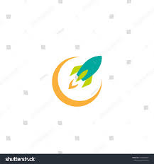 Aesthetic app icons new animated icons new line awesome emoji icons fluent icons new ios icons popular. Rocket Ship With Fire Flying Out Of Circle Isolated On White Flat Line Icon Vector Illustration Wit In 2020 Business Icons Design Logo Design Inspiration Logo Design