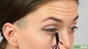 Карандаш для глаз в деревянном корпусе. How To Do Winged Eyeliner With Pictures Wikihow