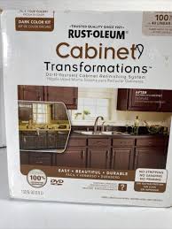Our top choice for resurfacing counters is the daich spreadstone mineral select countertop refinishing kit ( view at home depot ). Rust Oleum 258240 Dark Tint Base Cabinet Transformations Kit Small For Sale Online Ebay