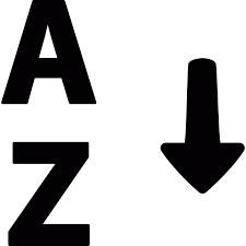 From A To Z Free Icons