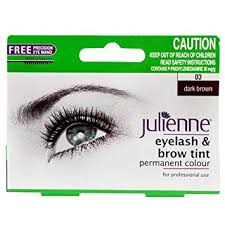 Julienne Eyelash And Eyebrow Permanent Dark Brown 03 Colour
