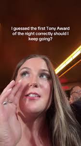 This is the best game #tonyawards #thetonyawards #musicaltheatre #broadway  #choreographer