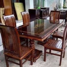 Kursi tamu merupakan salah satu bagian paling penting dalam sebuah ruangan. Jual Meja Makan Ukir 6 Kursi Kayu Jati Minimalis Ruang Makan Tamu Teras Kab Jepara Win S Furn Tokopedia