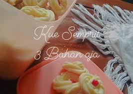 Tak perlu khawatir takut gagal sebab ada banyak resep kue semprit yang sangat mudah diikuti, seperti resep pilihan fimela berikut ini. Bahan Membuat Kue Semprit 3 Bahan Yang Enak Resepenakbgt Com