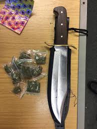 14 inch blade, total length 19 inches. 14 Inch Knife And Cannabis Stashed In Pipe In Waltham Abbey This Is Local London