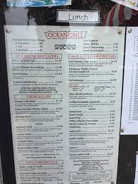 Apr 21, 2013 · ocean grill restaurant. Lunch Menu From January 2017 Picture Of Ocean Grill Restaurant Vero Beach Tripadvisor