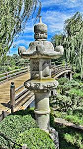 Japanese Garden Chicago Botanical Garden Laterne