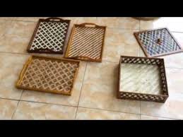 Motif gedegan artinya anyaman bambu. Kerajinan Anyaman Bambu Youtube