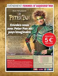 Envolez Vous Avec Peter Pan Au Pays Imaginaire Femmes D Aujourd Hui
