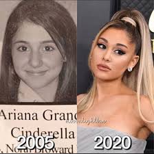 Såg ett inlägg med en årboksbild på Ariana Grande eller nåt, med  "Cinderella" under hennes namn, och insåg direkt att det här är nog  varifrån Mac fick inspirationen till sin låt, "Cinderella". :